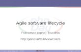 Agile software lifecycle