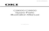 OKI C9600 C9800 Parts Manual