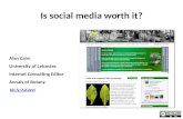 Scientific Publishing: Is Social Media Worth It?