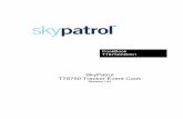 TT8750CB001 - SkyPatrol Event Cookbook - Revision 1.01