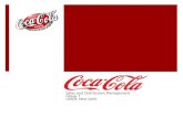 Sales and Distribution Management at Coca-Cola
