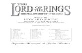 Sheet Music - The Lord of the Rings (Score for Concert Band)