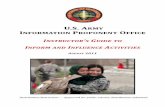 US Army Information Operations Instructors Guide