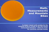 Math,Measurements,Mountain Bikes Storyboard