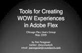 Tools For Creating Wow Experiences In Flex
