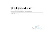 OptiSystem Getting Started