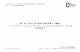Il Social Media Marketing: impostare una strategia, dagli obiettivi al budget