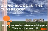 Blogs In The Classroom