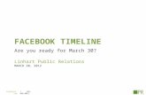 Facebook timeline