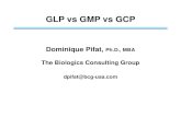 GLP vs GMP vs GCP