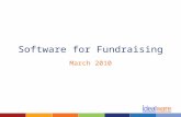 Software for Fundraising
