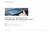 How to Increase Mailing Productivity