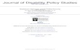 Disablement, Oppression, and the Political Economy