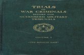 Nuremberg International Military Tribunal Green Series V 1