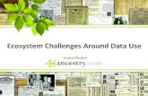 Ecosystem challenges around data use