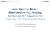 Smartphone-based Biodiversity Monitoring- Alex Rogers University of Southampton