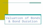 Valuation of Bonds and Shares