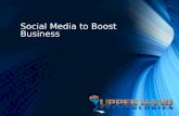 Social Media to Boost Business