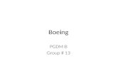 Strategic Analysis Boeing