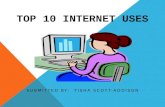 Top 10 internet uses