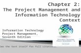 Information Technology Project Management - part 02