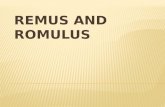 Remus and romulus- Rome
