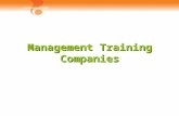 Management Training Companies
