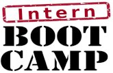 Intern bootcamp