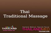 Thai traditional massage