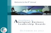 2012 Excellence in Aboriginal Business Leadership Award (EABLA)
