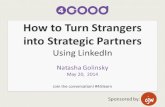 How to turn strangers into strategic partners using LinkedIn