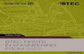 BTEC Firsts in Engineering from 2012 - Sector Guide