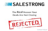 The real reason your deal is not closing