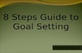 8 steps to effective goal setting