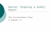070624    David   The Installment Plan   2 Samuel 11   Dale Wells