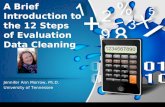 Brief Introduction to the 12 Steps of Evaluation Data Cleaning