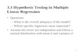 Multiple Linear Regrssion - Chapter3.3