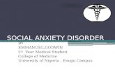 Social anxiety disorder