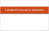 Combustion in Si Engines