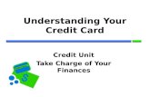 Understanding your credit card