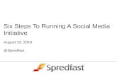 Six Steps to Running a Successful Social Media Initiative