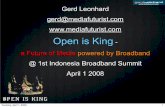 Gerd Leonhard Futurist At Jakarta Broadband Summit "Open is King - The Future of Media