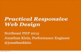Practical Responsive Web Design - Northeast PHP 2013