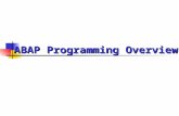 Introduction to ABAP