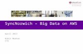 Smart421 SyncNorwich Big Data on AWS by Robin Meehan