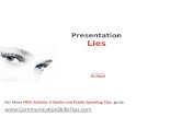 Presentation Lies and Myths