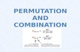 Permutation and combination