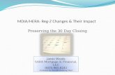 Mdia Preserving The30 Day Closing