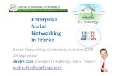 Andre Dan: Enterprise Social Networking In France   Conference 2009