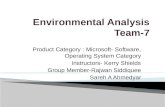 Environmental analysis
